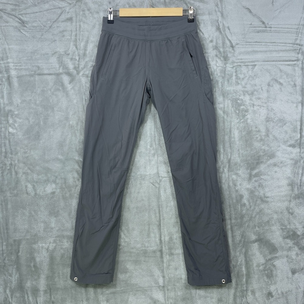 Ivivva Live To Dance Pant Lined Gray Girls Size 14 Lined Adjustable Side Pockets